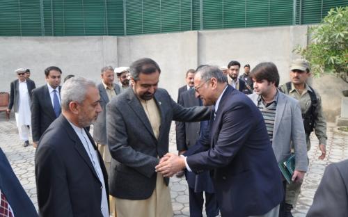 Governor Khyber Pakhtunkhwa Eng. Shaukatullah Khan visited KP Judicial Academy image 1