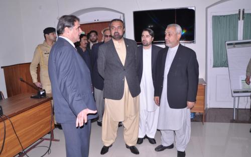Governor Khyber Pakhtunkhwa Eng. Shaukatullah Khan visited KP Judicial Academy image 5