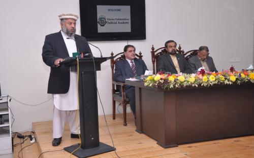 Governor Khyber Pakhtunkhwa Eng. Shaukatullah Khan visited KP Judicial Academy image 42