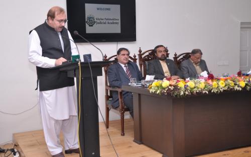 Governor Khyber Pakhtunkhwa Eng. Shaukatullah Khan visited KP Judicial Academy image 49