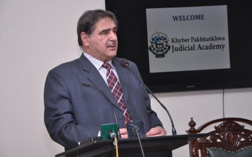 Governor Khyber Pakhtunkhwa Eng. Shaukatullah Khan visited KP Judicial Academy image 52