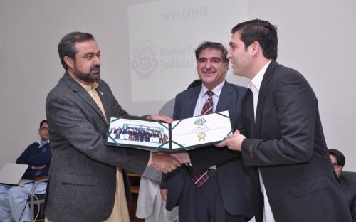 Governor Khyber Pakhtunkhwa Eng. Shaukatullah Khan visited KP Judicial Academy image 57