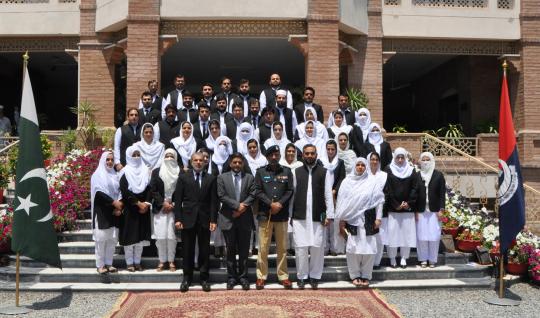 PST participants visit to CPO, Police Lines and School of Investigation